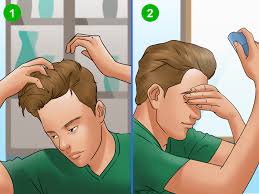 Most men's haircuts are short on the sides and back, with a gradual taper to the longer hair on top. 5 Ways To Style Short Hair Men Wikihow