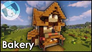 This is a simple build with a with a little bit of a fantasy style. Minecraft Medieval Bakery Tutorial Youtube