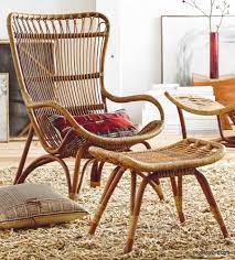 roost lars rattan chair and or ottoman 椅子 ソファ椅子 家具