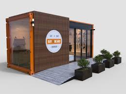 Barber Shop Container 3d Model Supermarket Design Cafe Shop Design Barber Shop Interior