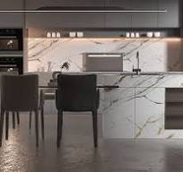 Luxe Gold Vein Marble UV Protected PVC Wall Panel - 4x8 ft, Fireproof &  Waterproof (32 sq. ft)