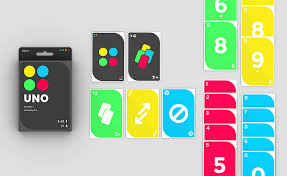 Players match cards using color and numbers. Produktovy Design Fmk Utb Uno Playing Cards Design Uno Cards Card Design