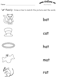 Word Family Phonics Worksheets Word Family Worksheets Kindergarten Phonics Worksheets Family Worksheet