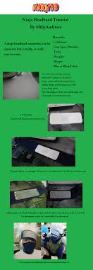 Naruto Ninja Headband Tutorial By Millyauditore On Deviantart Ninja Headband Headband Tutorial Naruto Costume Diy