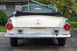 Image result for Snowshoe White 1955 Thunderbird