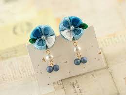 四季saiku galleryさんの作品一覧 つまみ細工 ピアス つまみ細工 細工
