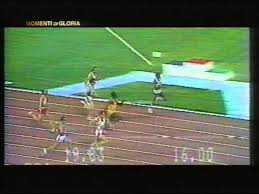 The men's 100 metres event was one of the events in the 1980 summer olympics in moscow. Pietro Mennea Finale 200 Metri Mosca1980 Youtube