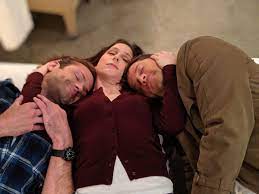  Shoshannah Stern On Twitter Behind The Scenes Nap With My Wayward Sons Lastcall Supernatural