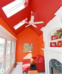 Tangerine Red Rooms Orange Home Decor Orange Rooms