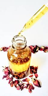 Rose Infused Face Body Oil With 24k Gold Flakes In 2020 Body Oil Moisturizing Body Scrub Handmade Bath Products