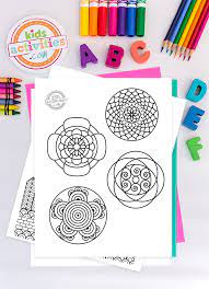 You don't have to be michaelangelo to create a great zendoodle. Easy Zentangle Patterns For Beginners Kids Activities Blog