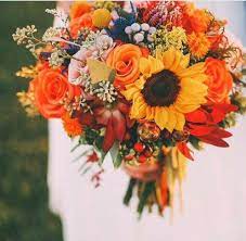 50 Fall Wedding Bouquets For Autumn Brides Fall Wedding Flowers Wedding Flowers Sunflowers Fall Wedding Bouquets