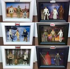 Great Way To Display Vintage Star Wars Figure Star Wars Room Vintage Star Wars Figures Star Wars Action Figures