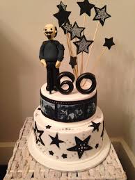 You are the perfect epitome of a great. Male 60th Birthday Black And White Cake 60th Birthday Cakes Birthday Cakes For Men Cake