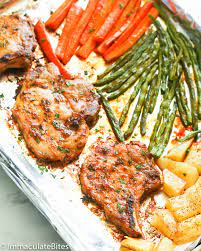 Pork chops are lean, which means they dry out quickly. Oven Baked Pork Chops Immaculate Bites