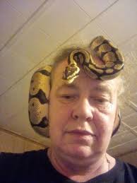 Junior Mint, my little beast, biting me