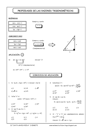 1 + tg ^ 2 x = 1 / cos ^ 2 x 1 + sin ^ 2 x/ cos ^ 2 x = 1 / cos ^ 2 x 1 + sin ^ 2 x/ cos ^ 2 x = 1 / cos ^ 2 x (cos ^ 2 x + sin ^ 2 x)/ cos ^ 2 x = 1 / cos ^ 2 x 1 / cos ^ 2 x = 1 / cos ^ 2 x. Calameo Razones Trigonometricas Propiedades