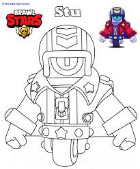 Hundreds of free spring coloring pages that will keep children busy for hours. Stu Brawl Stars Coloring Pages Printable Coloring Pages