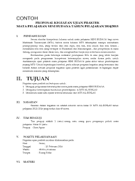 Maybe you would like to learn more about one of these? Contoh Proposal Ujian Praktek Seni Masnurul