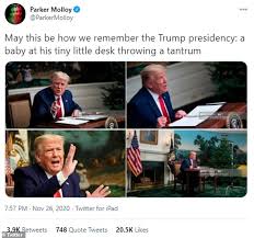 Donald Trump S Tiny Desk Sparks Hilarious Memes As He Finally Admits He Will Leave The White House Express Digest