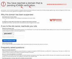 How To Fix A Domain Suspended By Icann Evolving Media Network