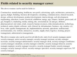 Top 5 Security Manager Cover Letter Samples
