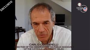 La biografia di carlo cottarelli. Exclusive Interview With Carlo Cottarelli About Covid 19 The Us Italy Global Affairs Forum