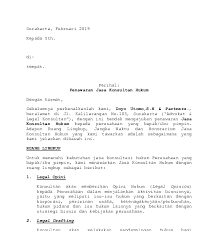 Contoh surat penawaran untuk berbagai keperluan. Contoh Surat Penawaran Jasa Konsultan Hukum Perusahaan Berbagi Contoh Surat