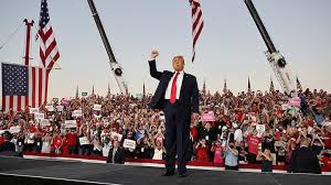 First known use of amerika. Trump Nyoblos Di Florida Untuk Pemilu Amerika 2020 Dunia Tempo Co