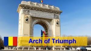 Another arch with concrete skeleton and plaster exterior of elaborate sculptures and decoration designed by petre antonescu was built on the same. Arch Of Triumph Bucharest Arcul De Trimf BucuresÈi Youtube