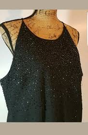 Black After 5 Dress Chelsea Nites Solid Black Beaded After 5 Dress Prom Dress Sz 20 Clothing Shoes Amp Accessories Women 39 S Clothing 20th Clothing Women After 5 Dresses