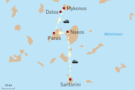 1972 gegründet, strebt minoan lines stehts danach besten komfort und günstige preise zu kombinieren. Inselhupfen Kykladen Von Mykonos Uber Paros Und Naxos Nach Santorini