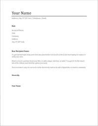 Even if an employer doesn't ask. 50 Cover Letter Templates Microsoft Word Free Download