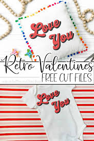 Download Get This Retro Love Free Valentines Svg That Is So Fun It S Hip