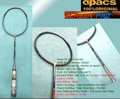 The apacs tantrum light exclusive racket is one of the lightest racket produced by apacs. Apacs Slayer Pro Player Racket 38lbs Badminton Racket Sports Other On Carousell