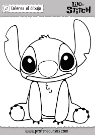 Dibujos De Stitch Para Colorear