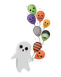 Maybe you would like to learn more about one of these? Halloween Ghost Cartoon With Balloons Design 1760654 Vector Art At Vecteezy