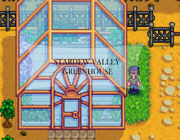 Playing stardew valley is fun especially you got to the point that you are satisfied cleaning your surrounding and started planting seeds and watering and it comes a time that you're running out of water and you're clueless of how to refill it. Greenhouse In Stardew Valley Tips Setup And Layout Stardew Valley