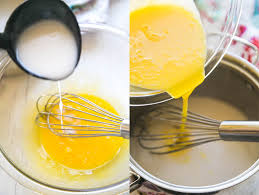 An immersion blender makes the process even faster. Dairy Free Custard Cups With Berry Sauce Perry S Plate