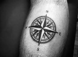 Ankle compass designs for men. Gambar Tato Kompas Simple Arini Gambar
