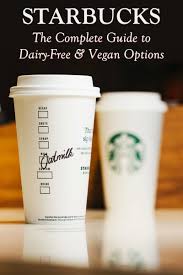 Specialty coffee drinks are typically made with whole milk, but can usually be made with substitute milk if you ask. Dairy Free Starbucks Guide Complete With Beverages Food Vegan Info