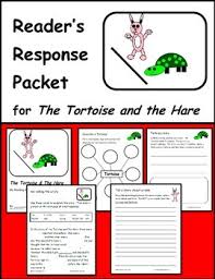 All the animals in the forest gathered to watch. The Tortoise And The Hare Free Fable Reading Response Packet Tpt