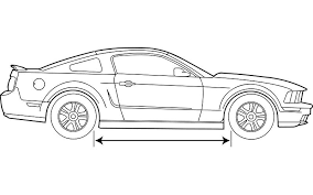 measuring guide for the quickjack portable car lift