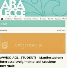 Ii marchio dell'accademia puo' essere utilizzato esclusivamente con il preventivo consenso scritto dell'accademia. Accademia Belle Arti Lecce Abalecce Twitter