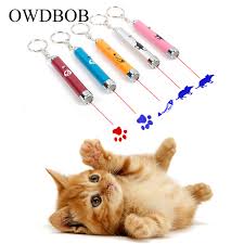 Owdbob Yaratici Pet Kedi Led Lazer Isaretci Isik Kalem Parlak Animasyon Fare Golge Komik Kedi Oyun Oyuncak Pet Kovalayan Oyuncaklar Kedi Oyuncagi Aliexpress
