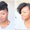 An easy way to apply the tracks is to make a hair part. 1