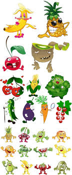 Quality Graphic Resources Cartoon Vegetables And Fruits Vegetable Cartoon Fruit Cartoon Fruits For Kids