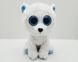 Vintage Ty Beanie Boo 'tundra' the Polar Bear medium 9 Inch No Hang Tag  rare