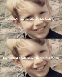 When I look at photos like these, I don't see a child who needed  correcting. I see a child who needed safety, curiosity, and space to be  himself. So much healing begins