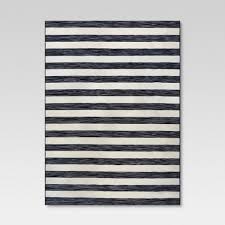Patio mats 9' x 12' reversible rv, indoor/outdoor rug, camping mat. 9 X 12 Outdoor Rug Worn Stripe Black Threshold Target